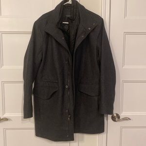 Mark New York winter coat feature double zipper with inside shell